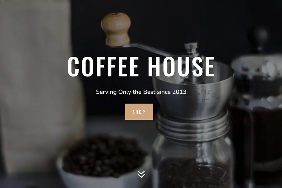 web-coffeehouse Coffee House Website