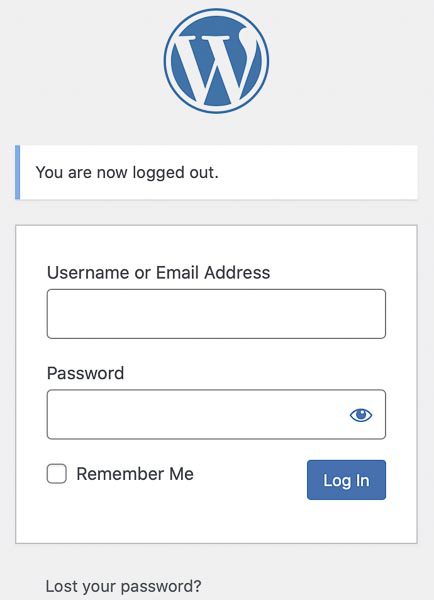 2. web-loginWp create site