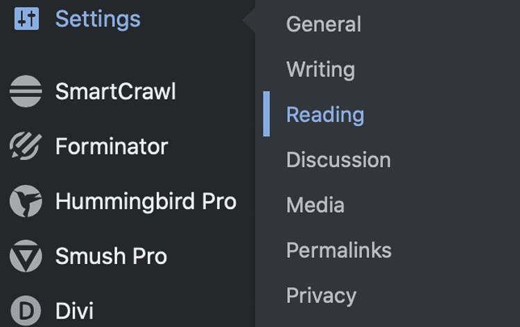 5. web-Settings Reading